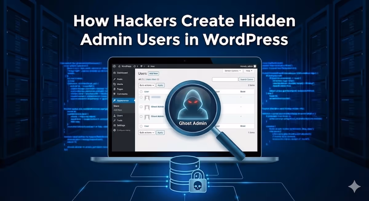 How Hackers Create Hidden Admin Users in WordPress
