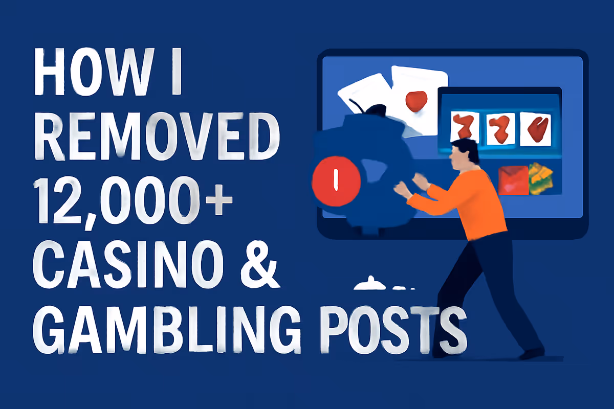 How I Removed 12,000+ Casino &#038; Gambling Posts and Stopped Cron Job Malware on a Compromised Site