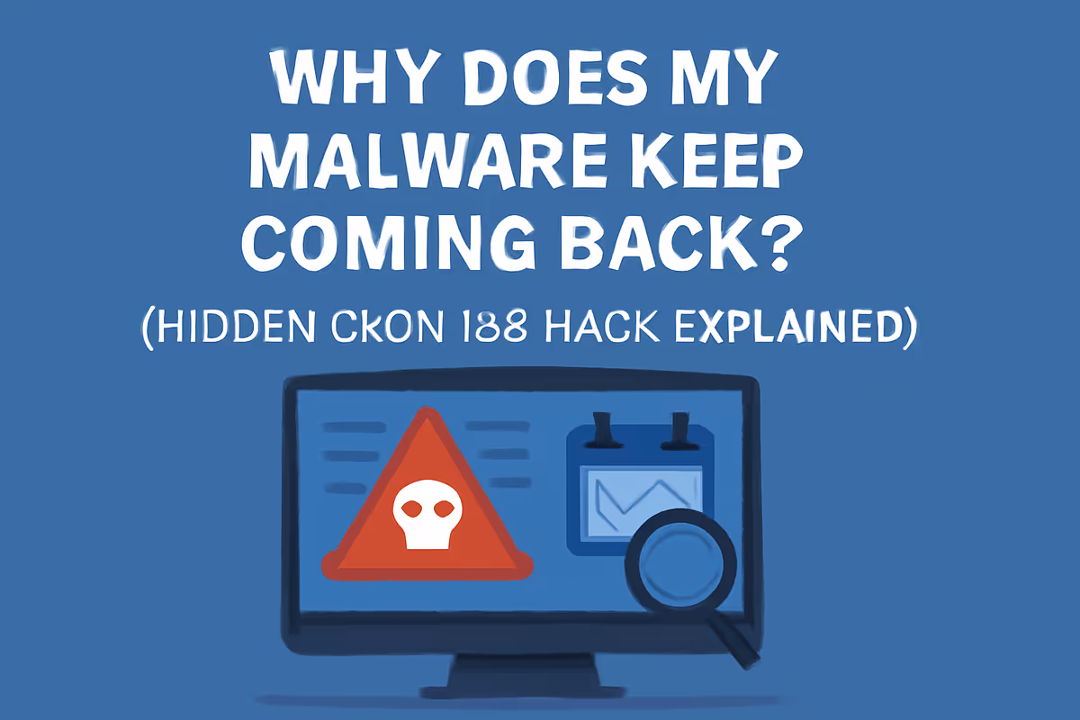 Why Malware Keeps Coming Back? (Hidden Cron Job Hack Explained)