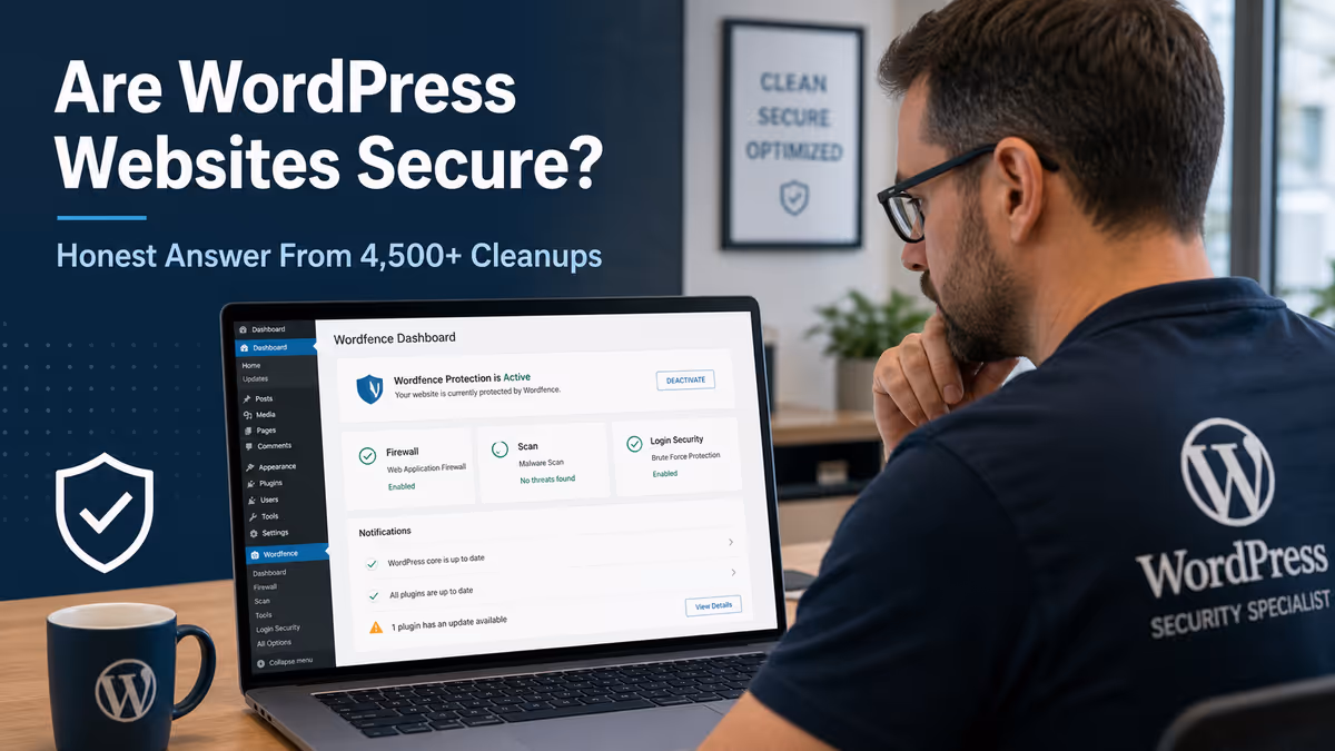 is wordpress secure