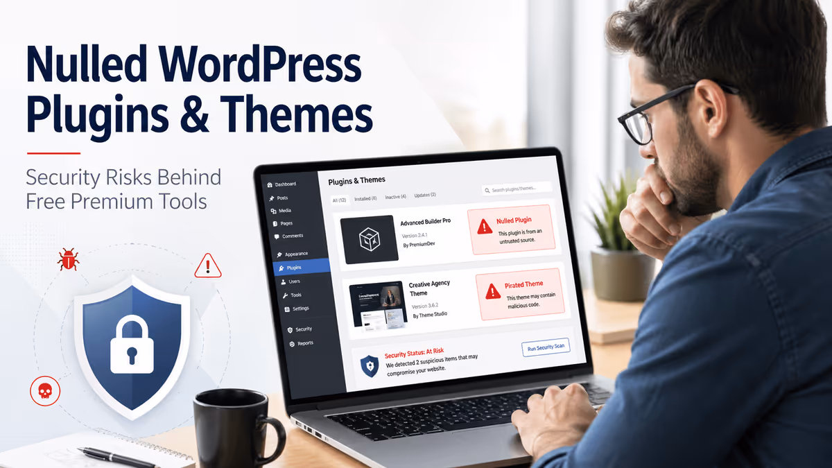 Are Nulled WordPress Plugins and Themes Safe? Security Risks Explained