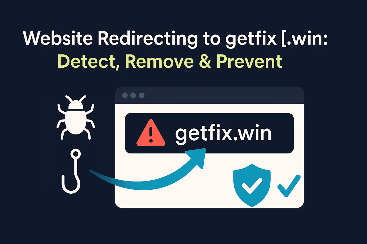 Website Redirecting to getfix[.]win: How to Detect, Remove, and Prevent This Malware