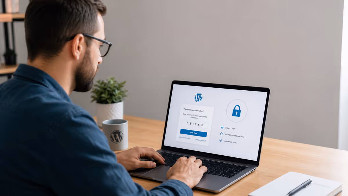 wordpress login page security