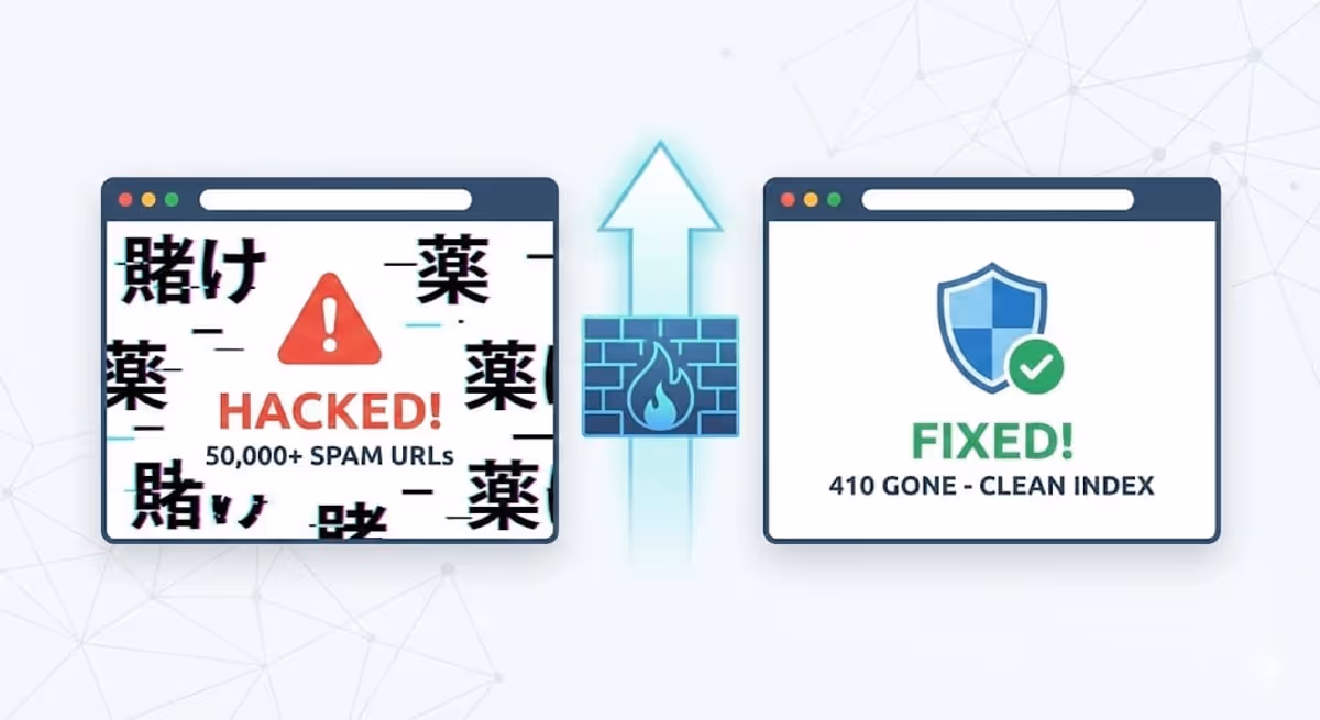 How I Removed 50,000+ Spam URLs and Saved a Hacked Website (The Ultimate Guide)