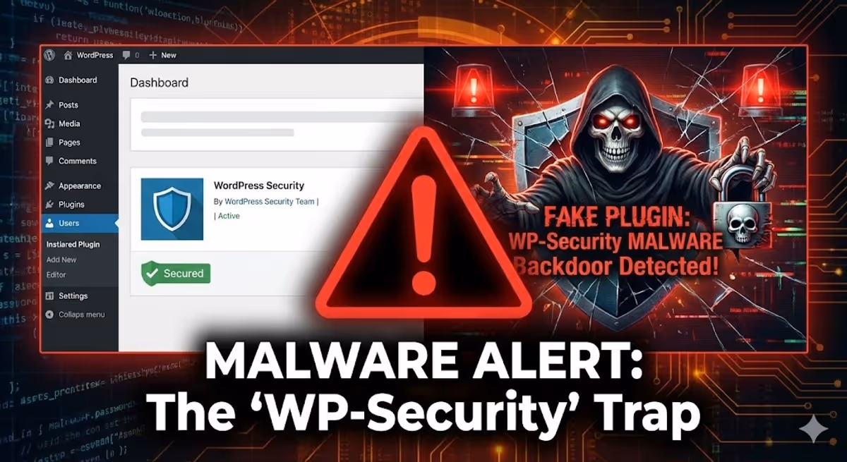 The “WP-Security” Phishing Plugin – Analyzing the Fake WordPress Security Team Malware
